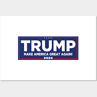 TRUMP MAKE AMERICA GREAT AGAIN 2024 Posters and Art